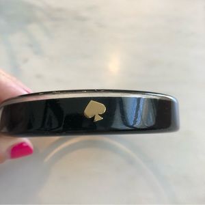 Kate Spade BLACK Lucite Resin Bracelet